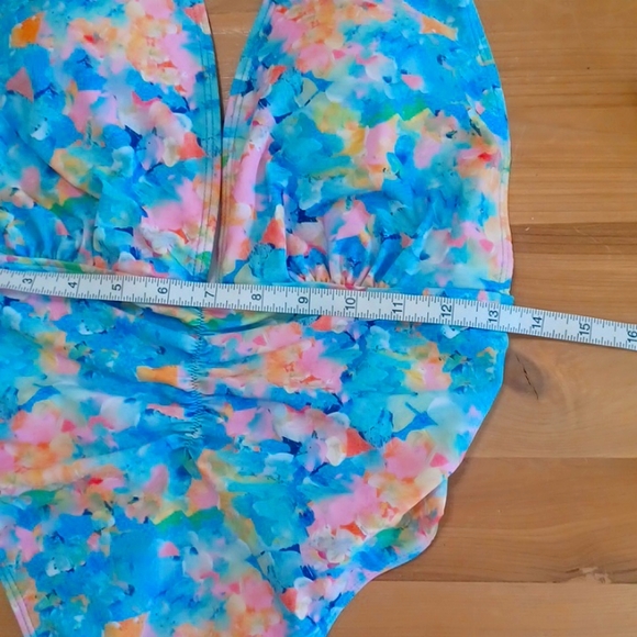 Sexy multi bright colors XL bathing suit - Picture 5 of 7